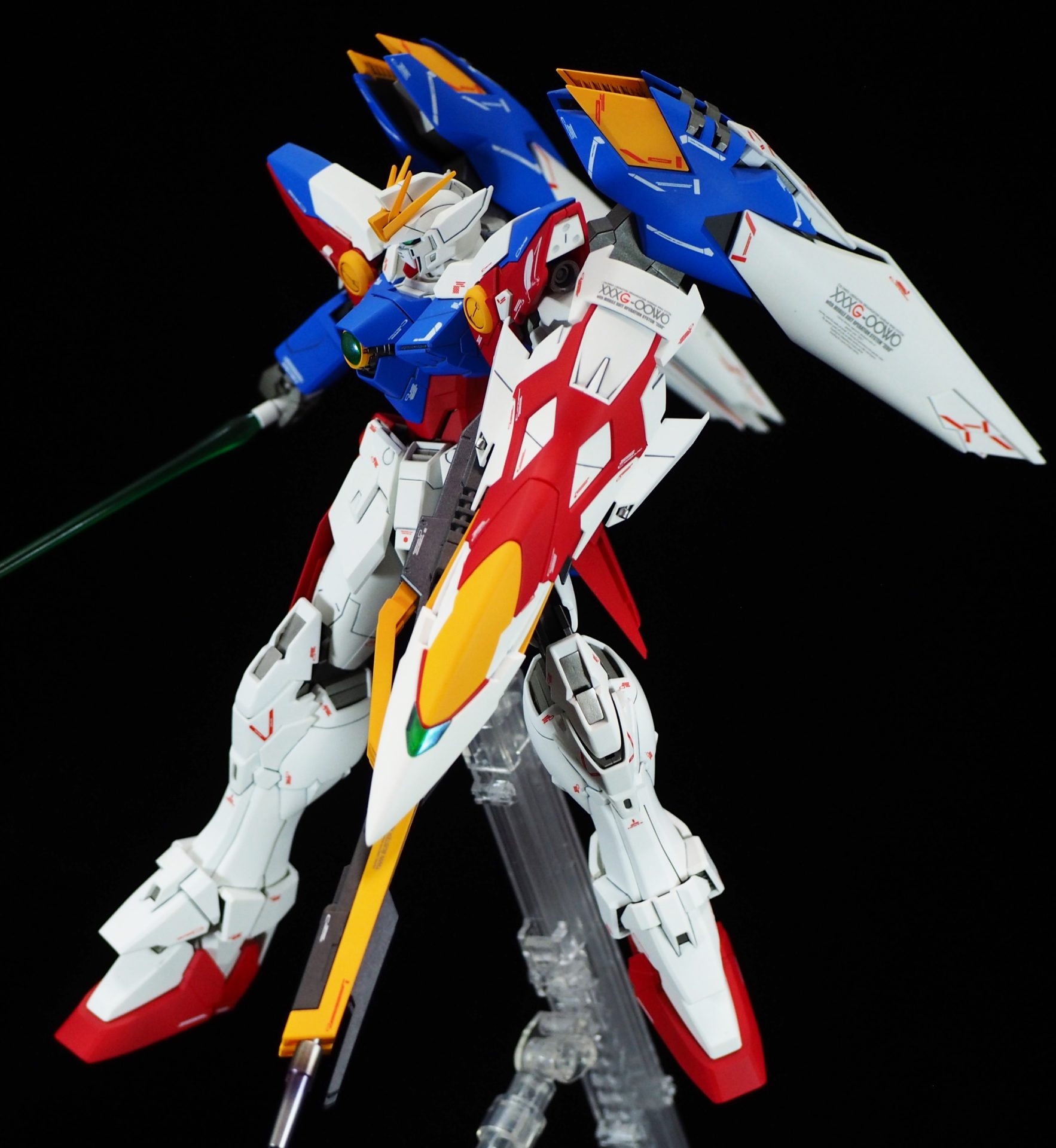 偉大な BANDAI プロトゼロ ガンプラ MG 1／100 ウイングガンダムプロト 