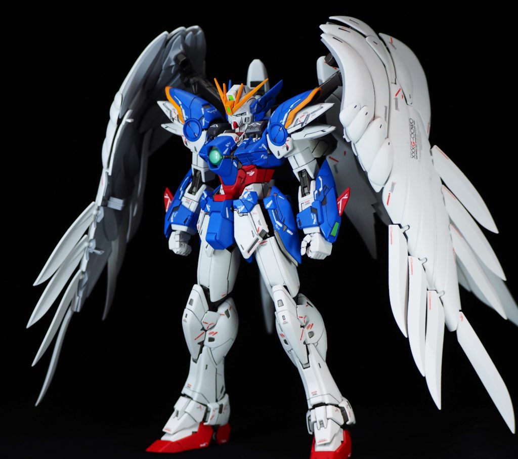 ＭＧウイングガンダムゼロＥＷ Ｖｅｒ．Ｋａ塗装完成品 - プラモデル