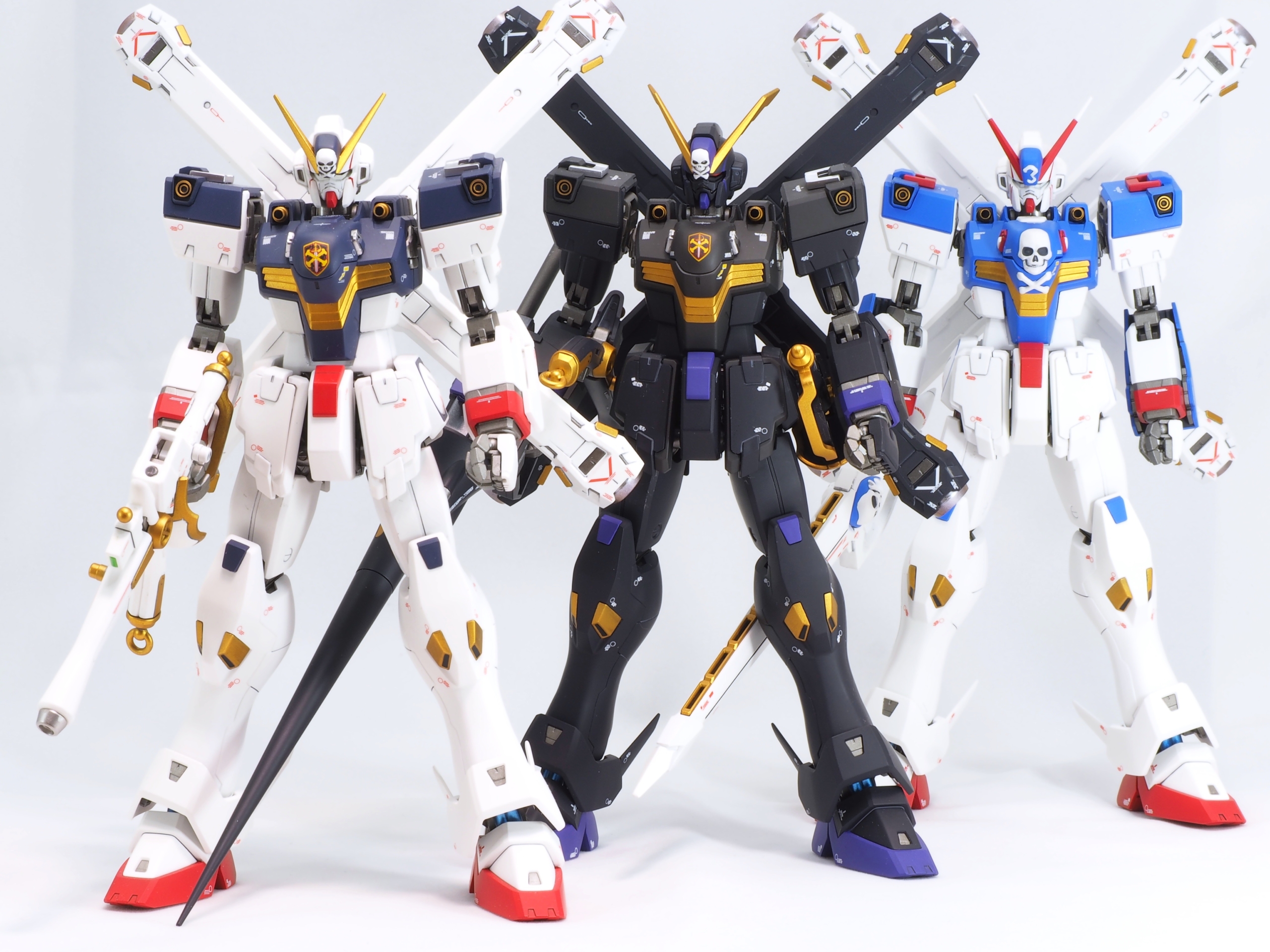 多数販売MG クロスボーンガンダム X2 X3 ロボット