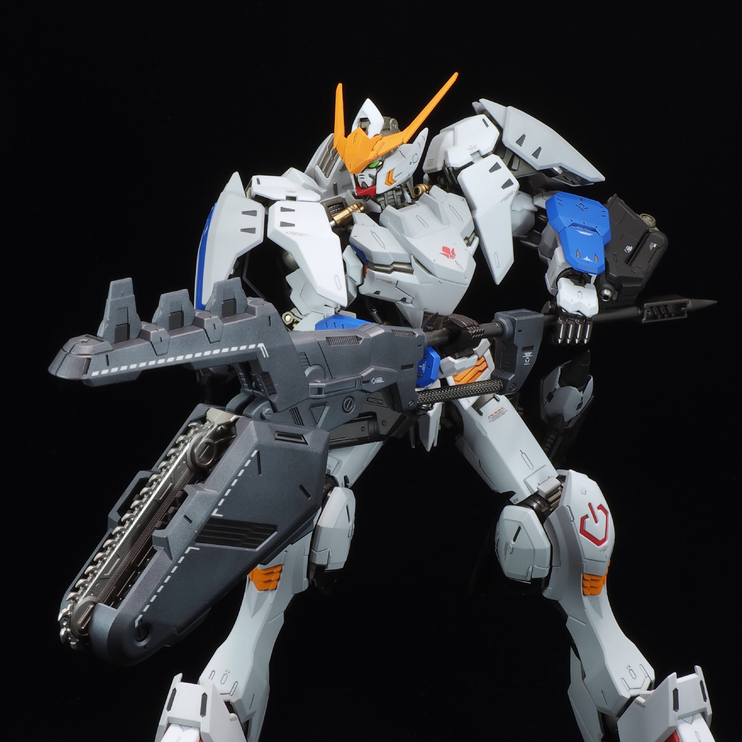 完成品】MG ガンダムバルバトス 塗装完成品 ガンプラ - プラモデル