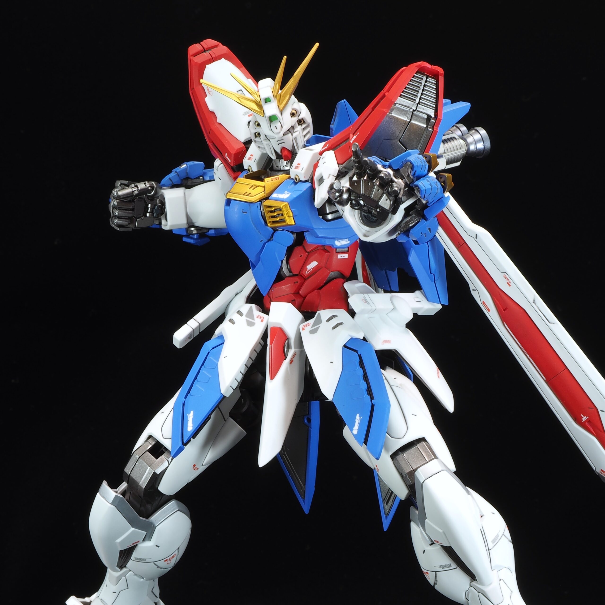 ハイレゾリューションモデル 1/100 ゴッドガンダム 完成品 - プラモデル