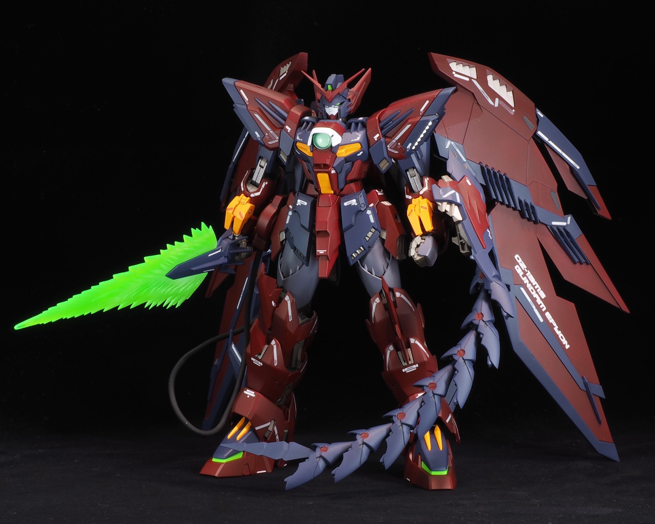 高級素材使用ブランド RG ガンダムエピオン ガンプラ 全塗装 完成品 