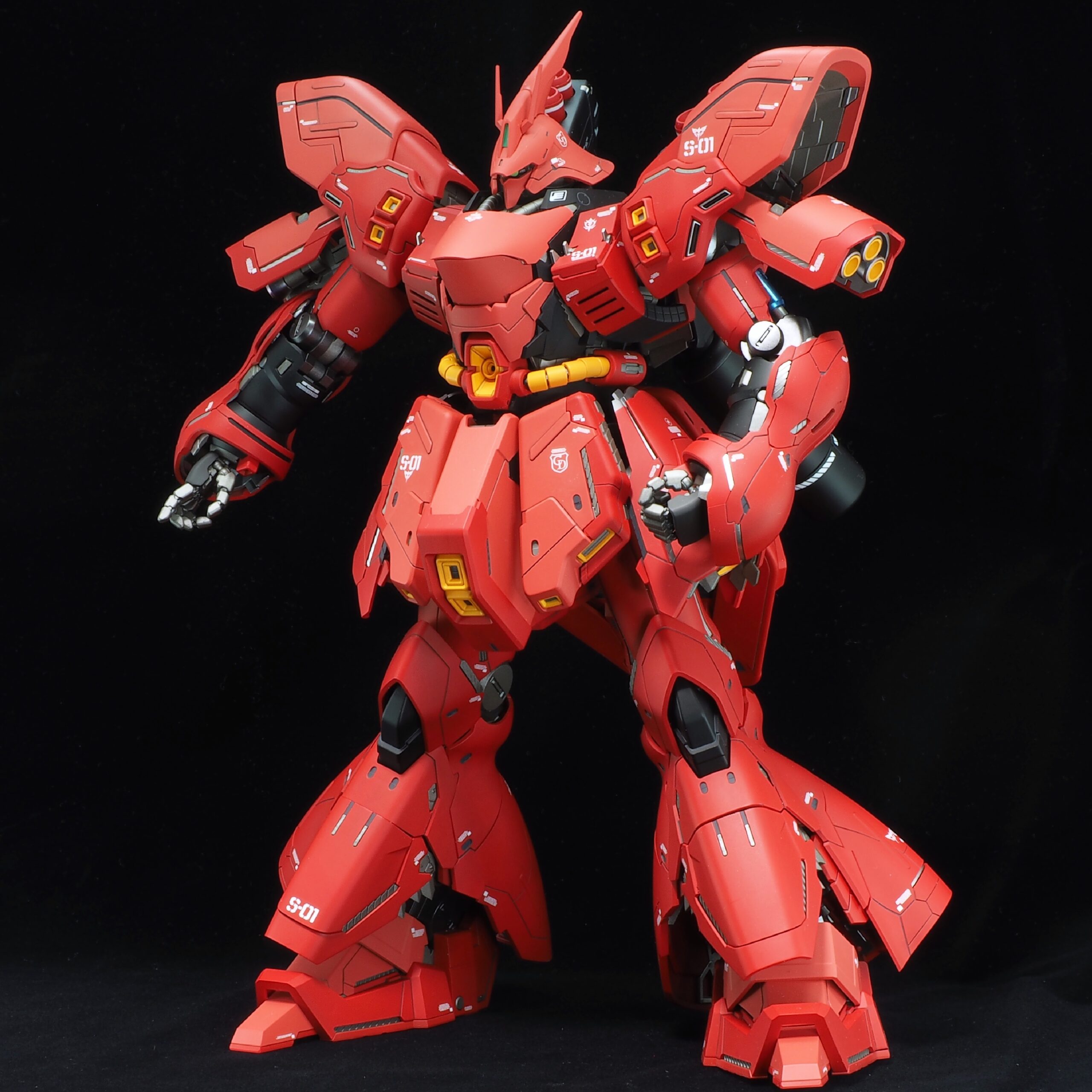 ガンプラMG サザビーver KA 完成品(つや消し トップコート) - プラモデル