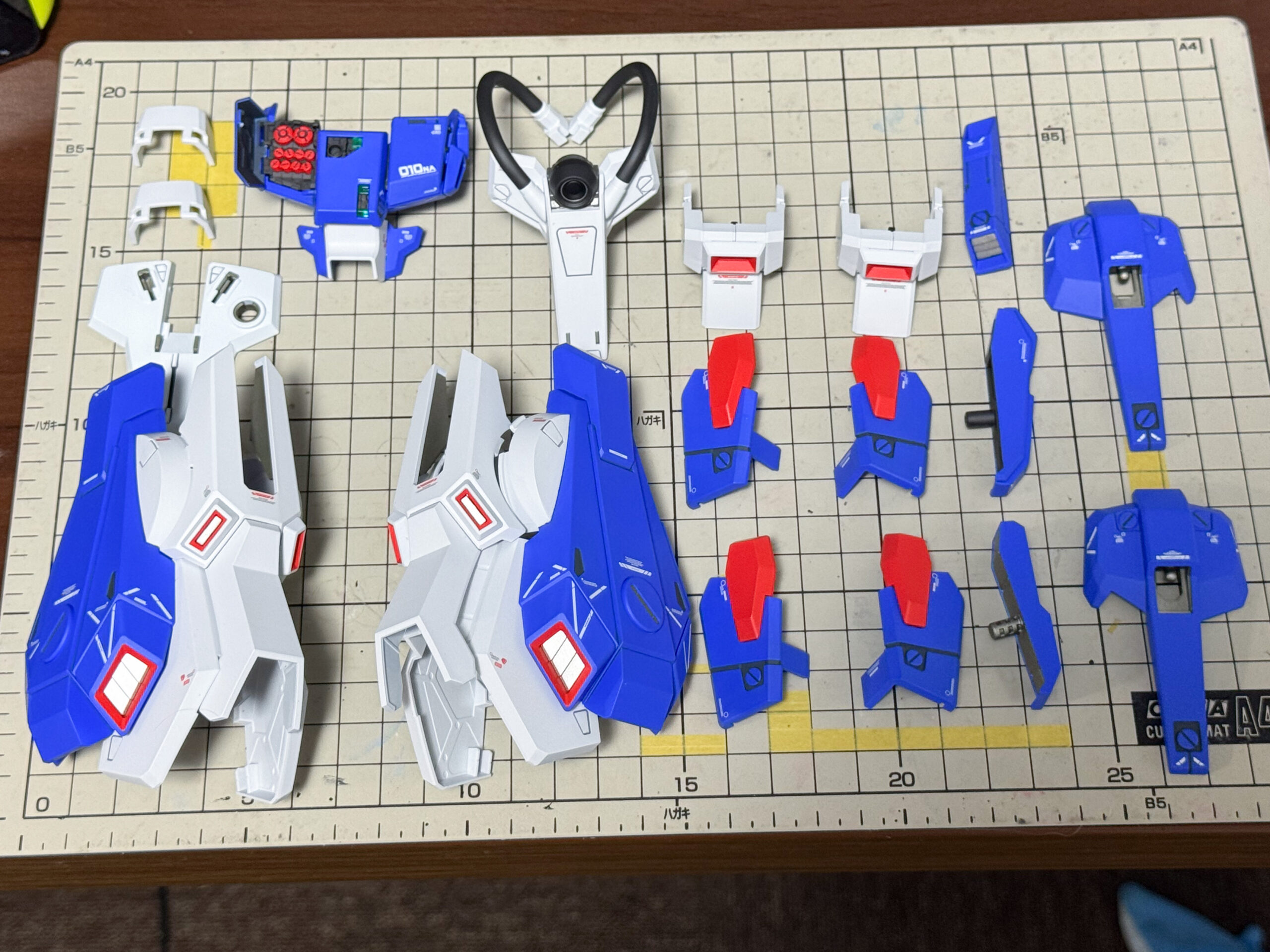 MG 1/100 フルアーマーダブルゼータガンダム Ver.Ka | やること